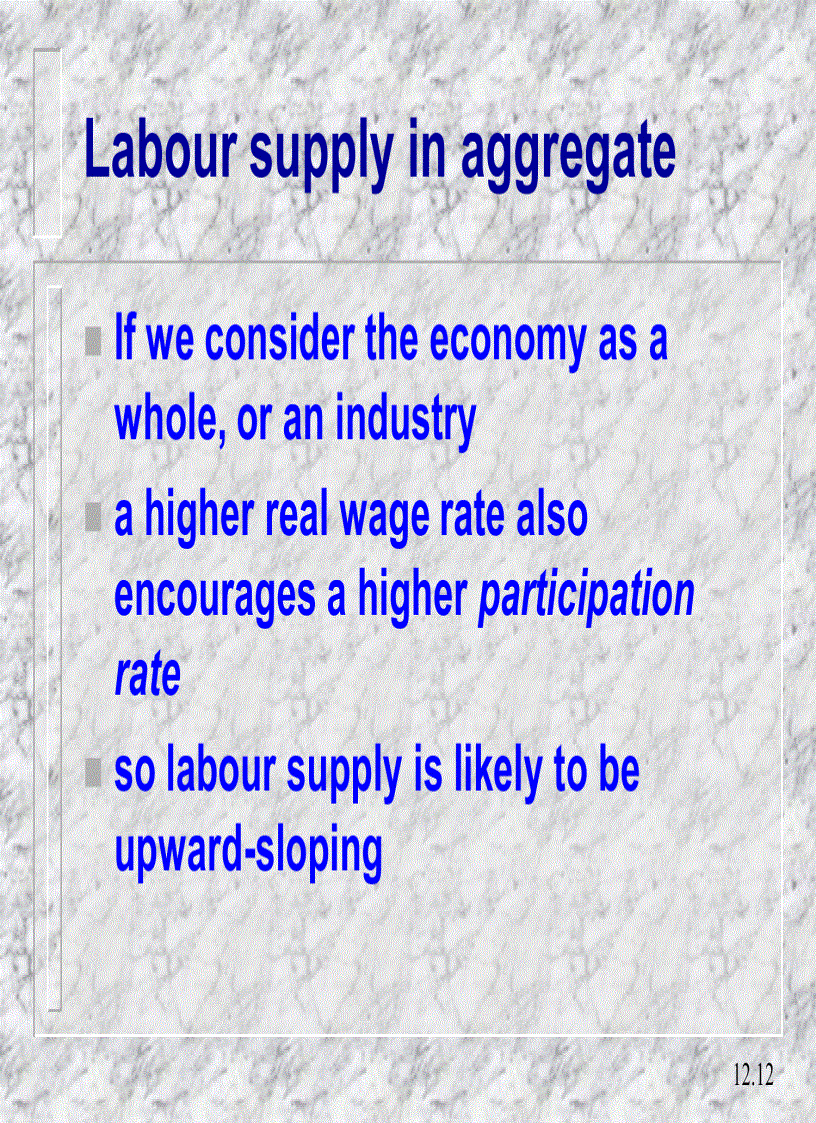 image for page The analysis of factor markets labour