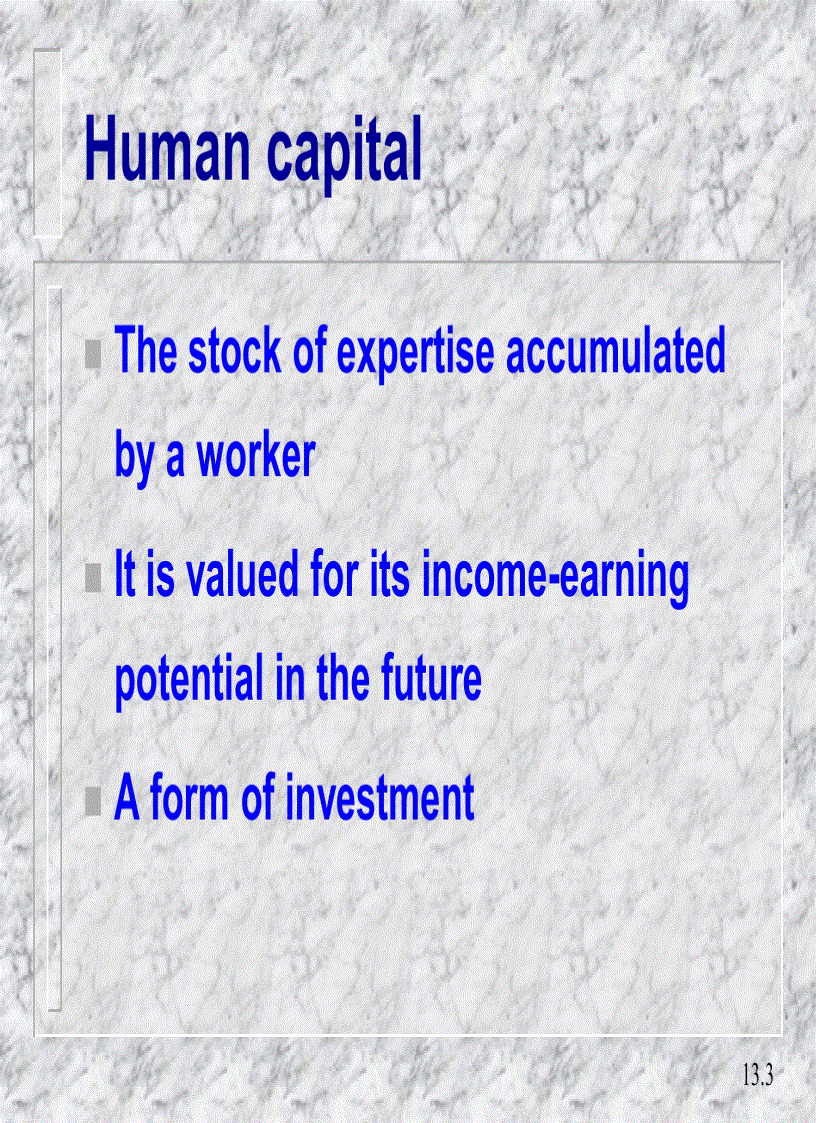 Human capital discrimination and trade unions