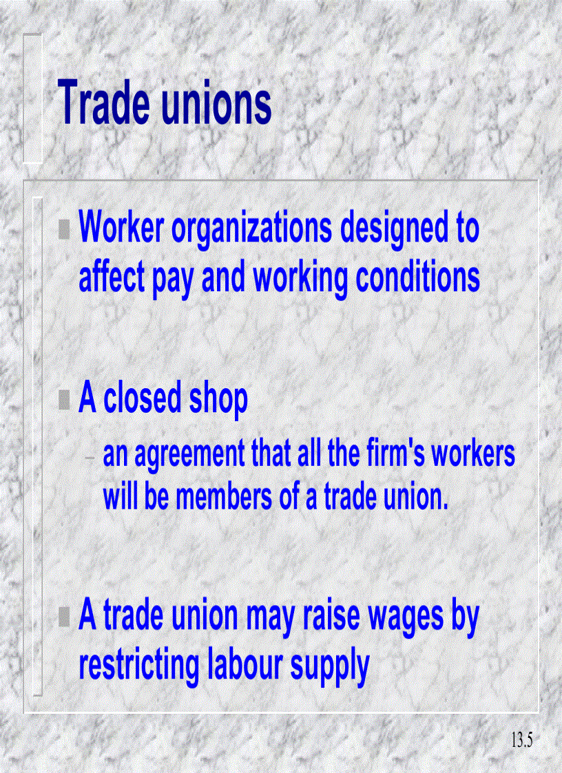 Human capital discrimination and trade unions