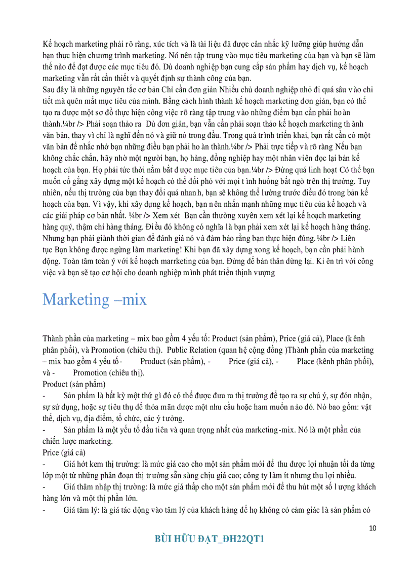 image for page Tài liệu marketing căn bản 1