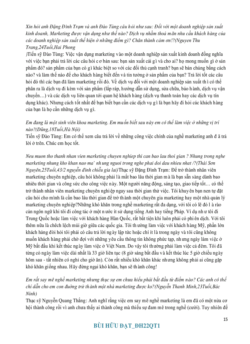 image for page Tài liệu marketing căn bản 1