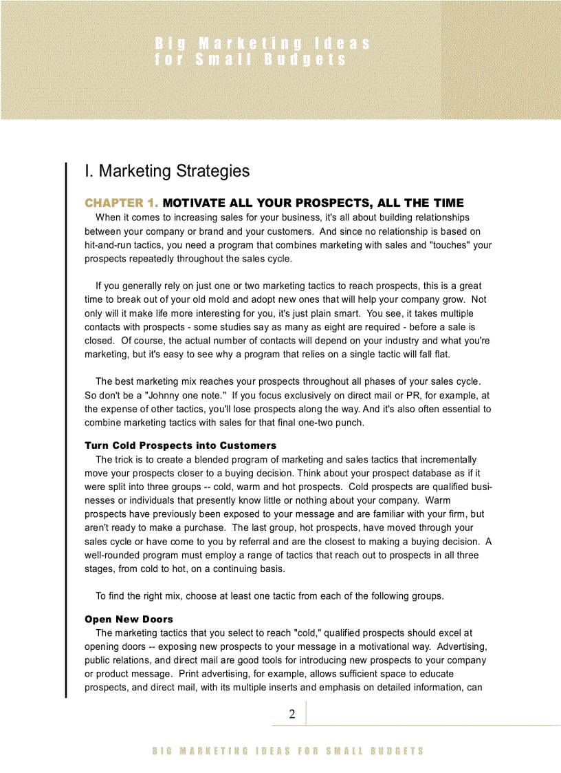 image for page Marketing ideas