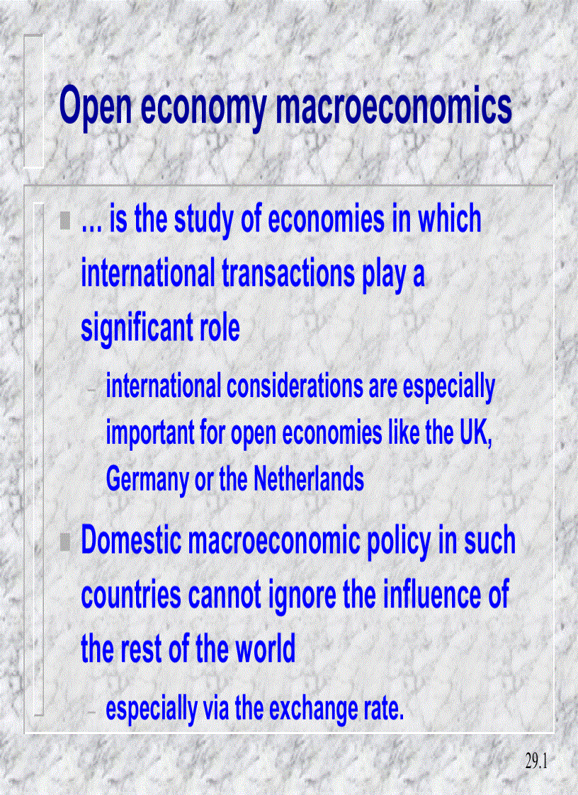 image for page Open economy macroeconomics