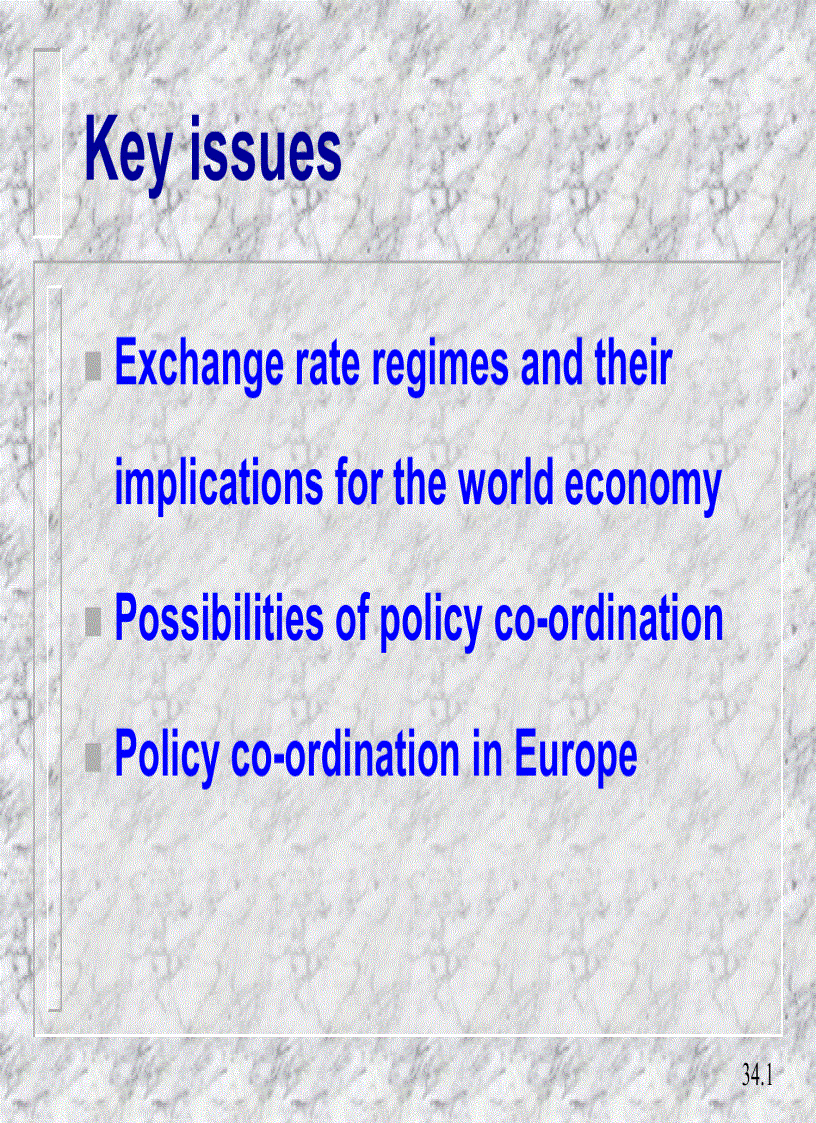 image for page The international monetary system