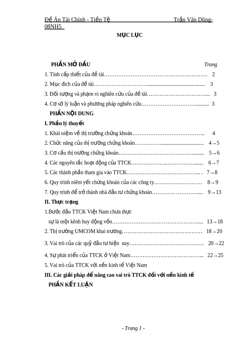 image for page Thị trường chứng khoán