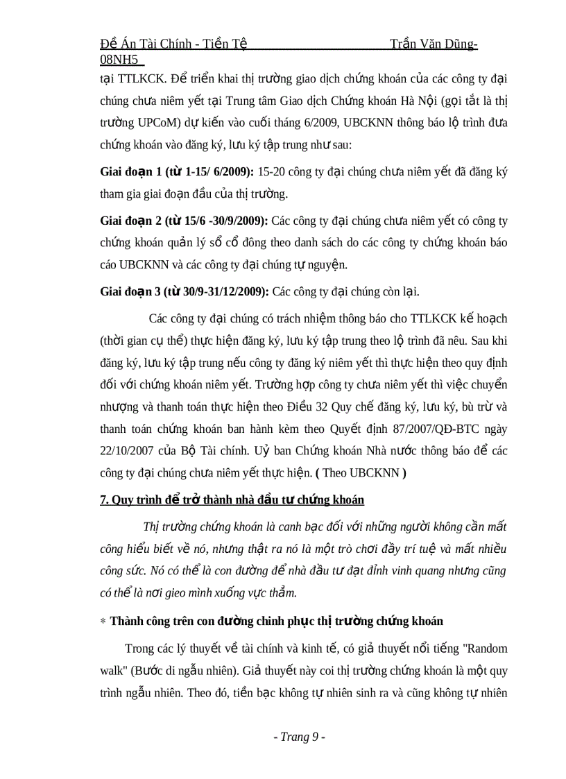 image for page Thị trường chứng khoán