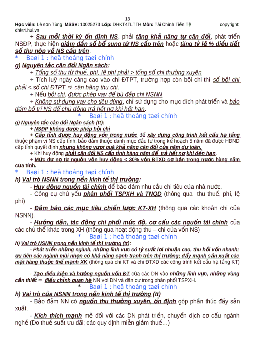 image for page Môn học tài chính tiền tệ phần