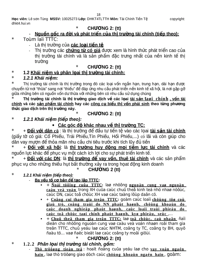 image for page Môn học tài chính tiền tệ phần