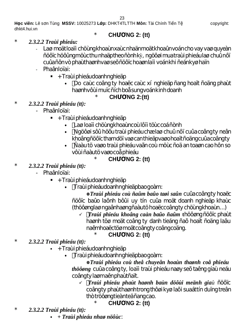 image for page Môn học tài chính tiền tệ phần
