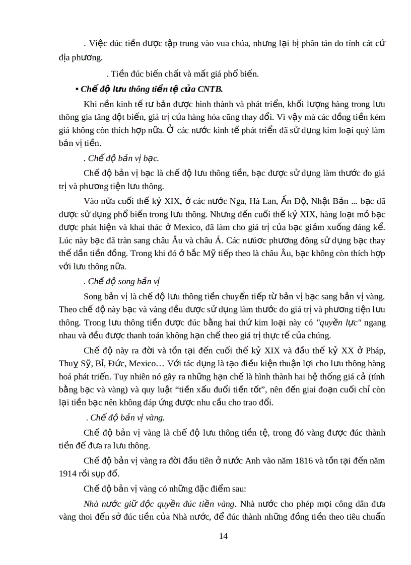 image for page Giáo trình tài chính tiền tệ