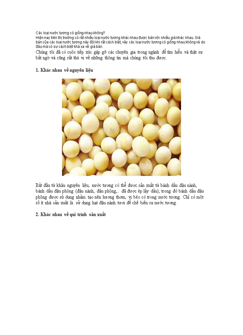 image for page 1 Khác nhau về nguyên liệu