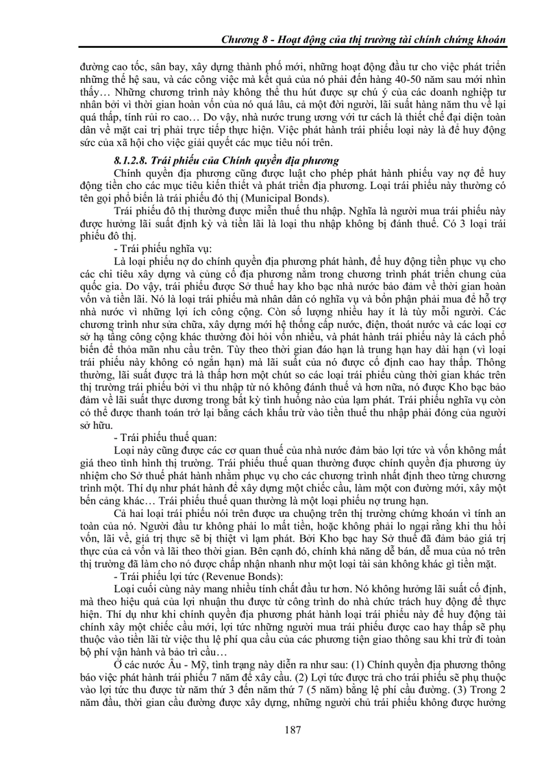 image for page Hoạt động của thị trường tài chính chứng khoán