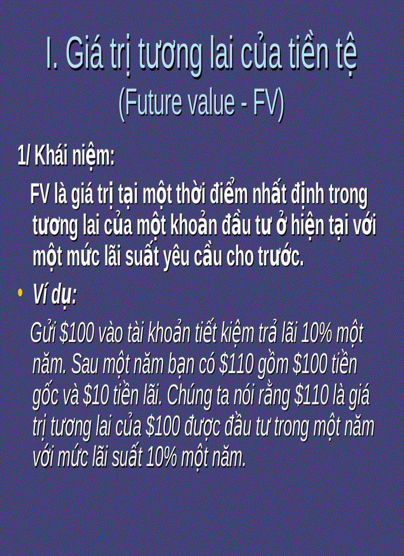 image for page Giá trị thời gian của tiền tệ Time value of money