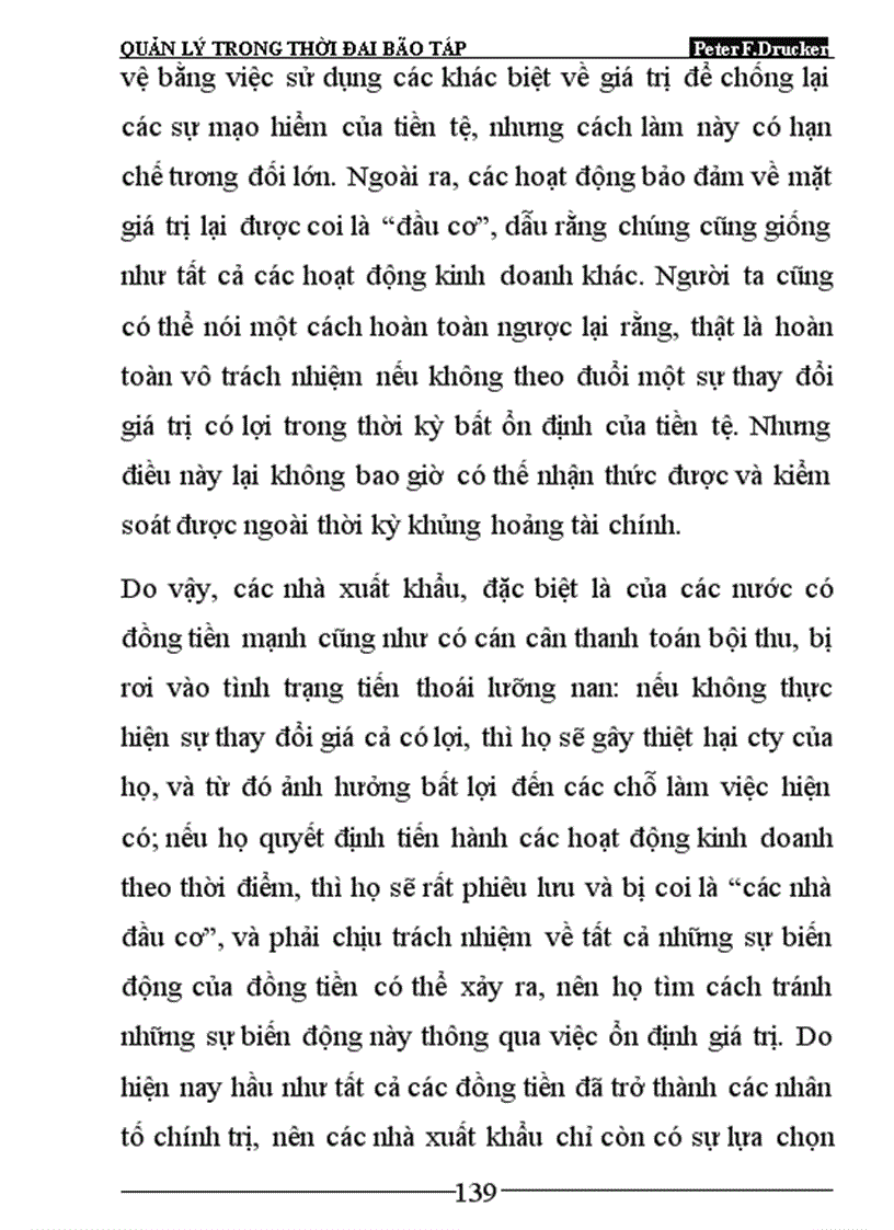 image for page Quản lý trong thời đại bão táp Tiếng Việt