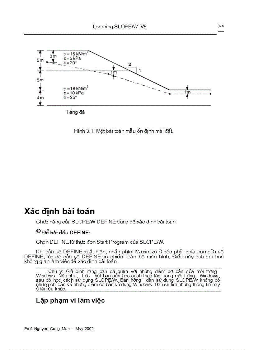 image for page Tài liệu và phần mềm thiết kế địa kỹ thuật Slope