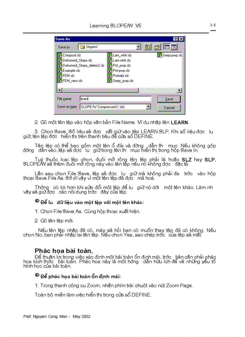 image for page Tài liệu và phần mềm thiết kế địa kỹ thuật Slope