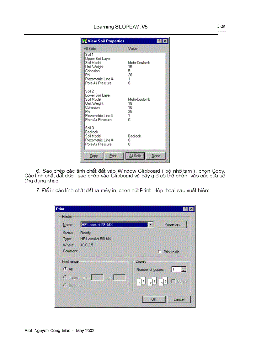 image for page Tài liệu và phần mềm thiết kế địa kỹ thuật Slope
