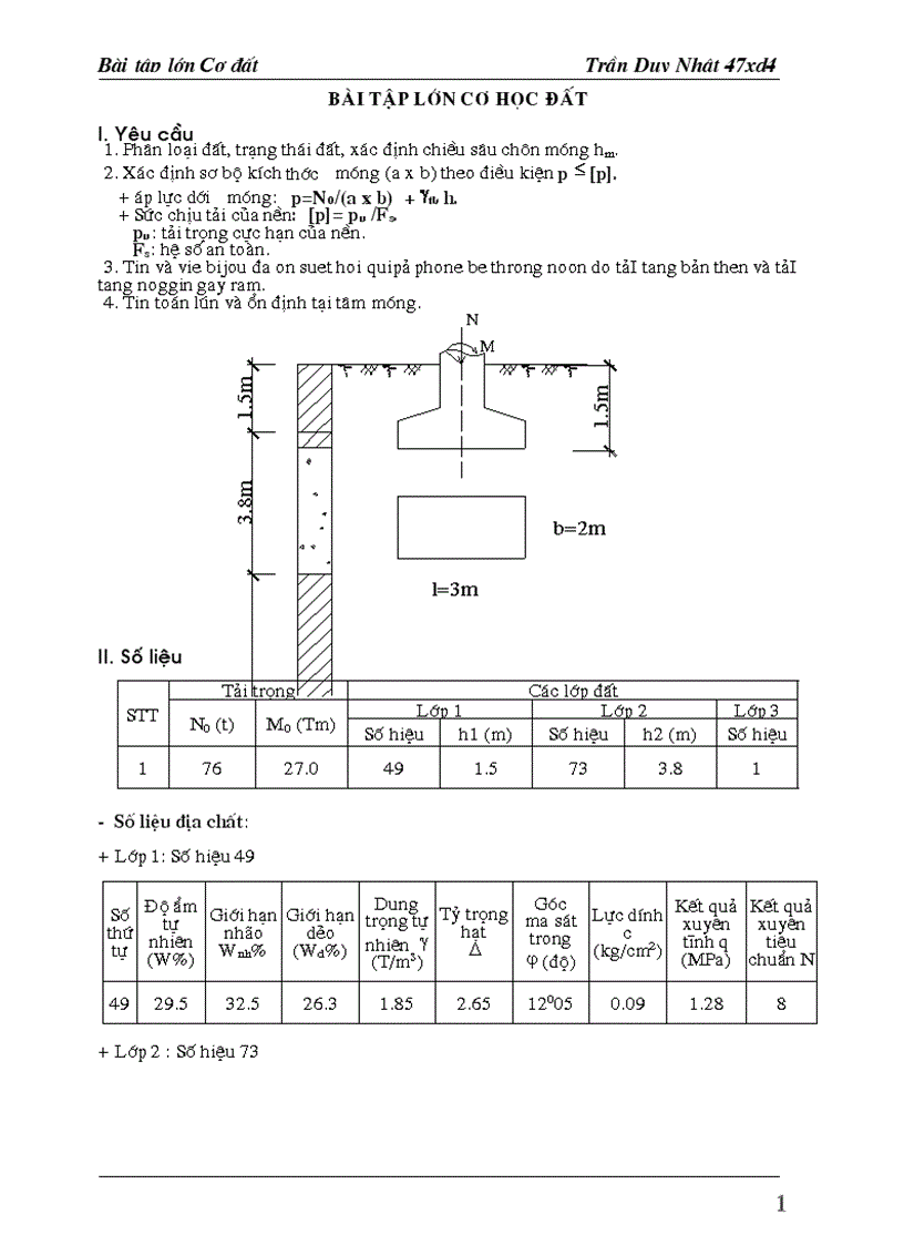 image for page Bài tập lớn cơ học đất K475 Đh Xây Dựng