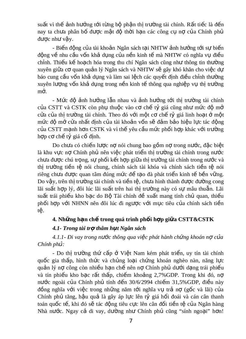 image for page Tăng cường hiệu quả phối hợp giữa chính sách tiền tệ và chính sách tài khoá ở Việt Nam 1