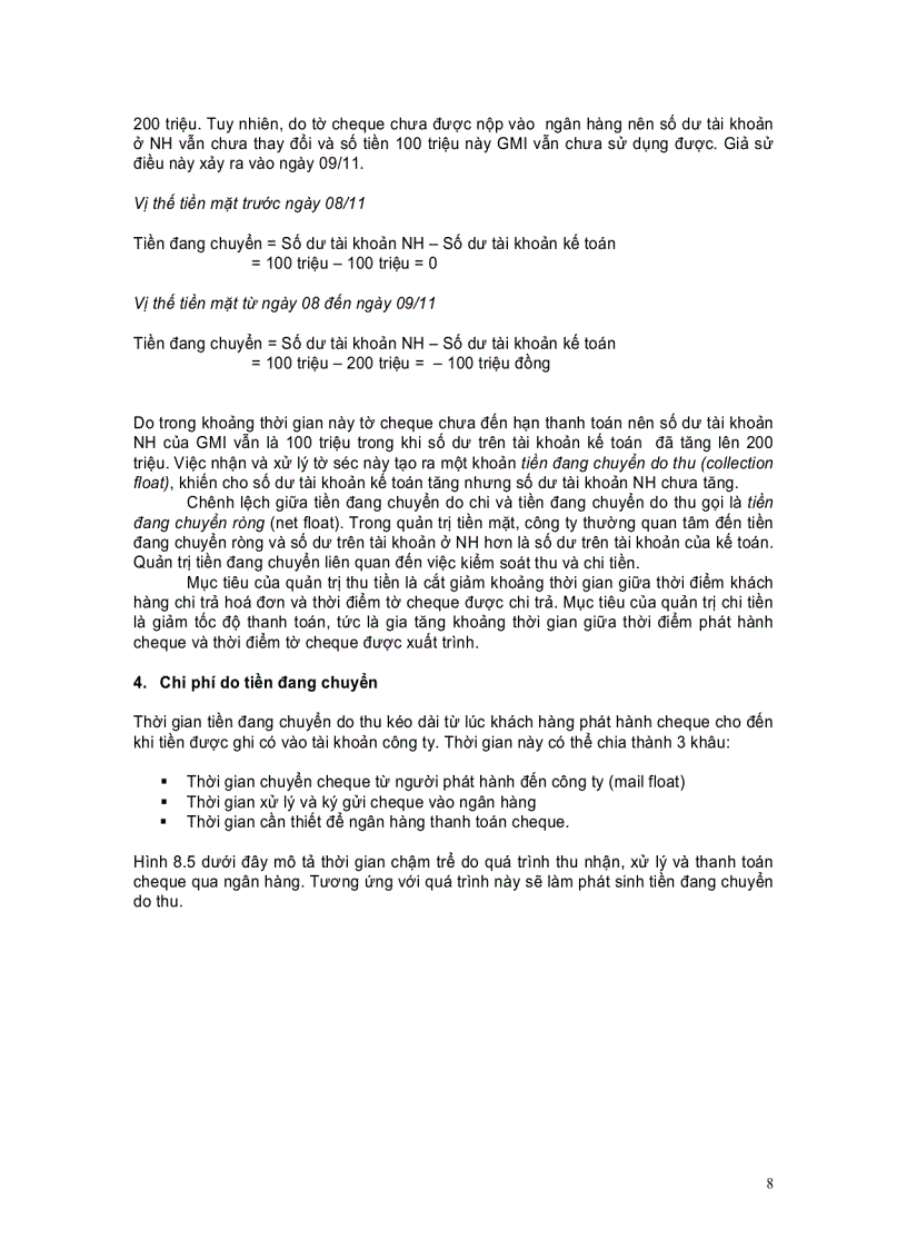 image for page Quản trị tiền mặt và chứng khoán đầu tư