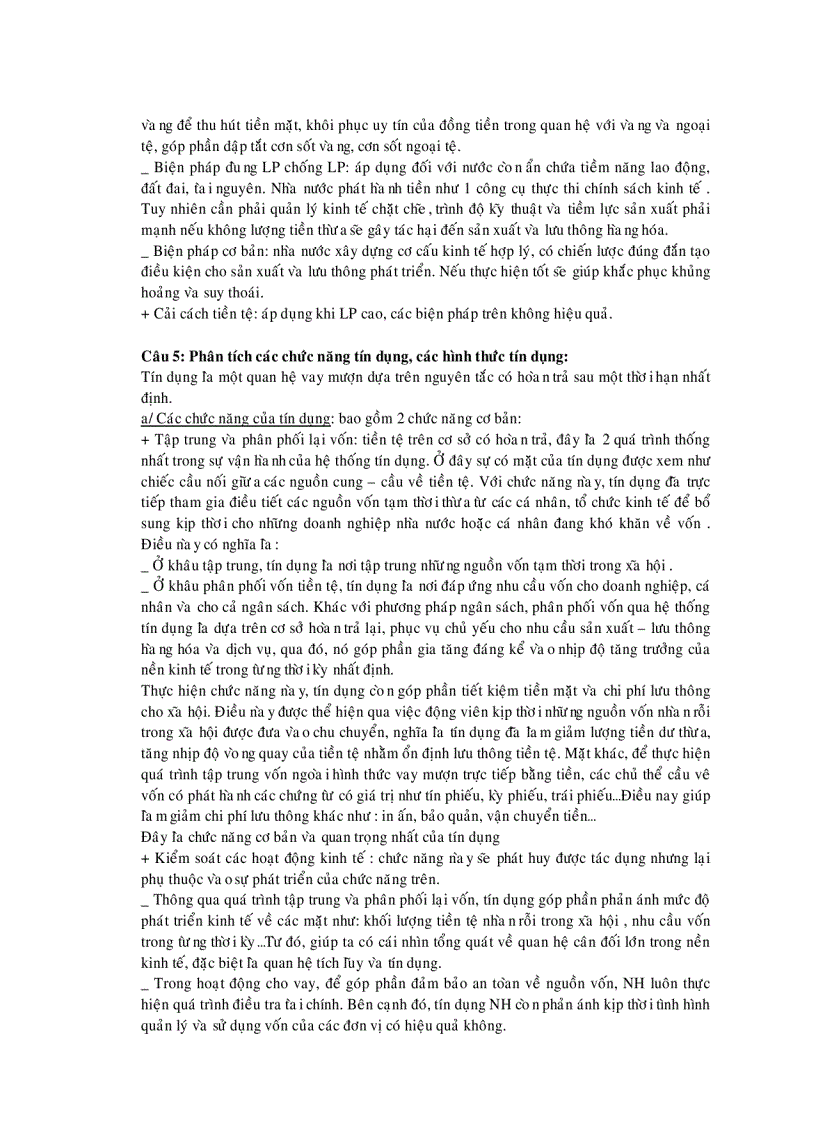 image for page Câu hỏi tài chính tiền tệ