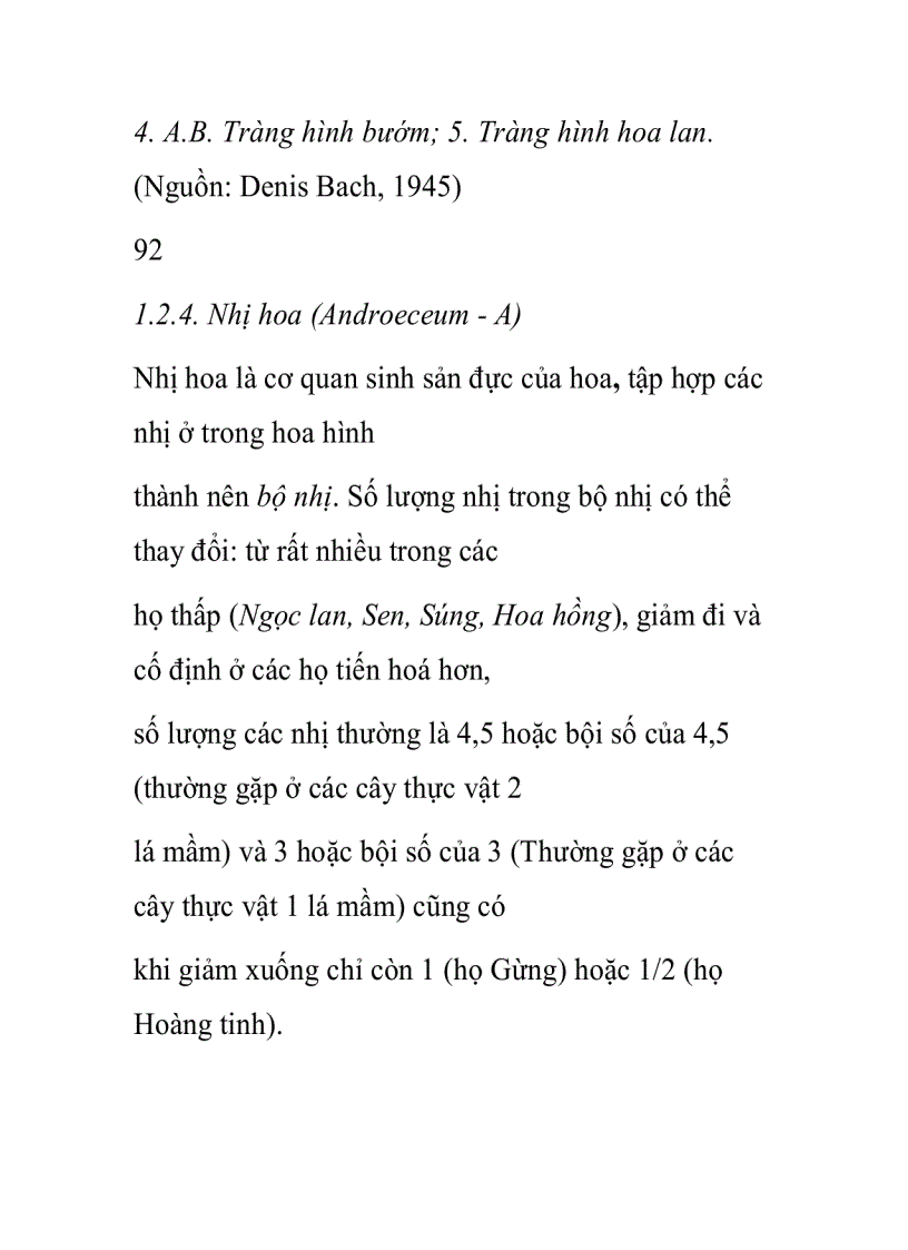 image for page Cấu tạo các thành phần của hoa