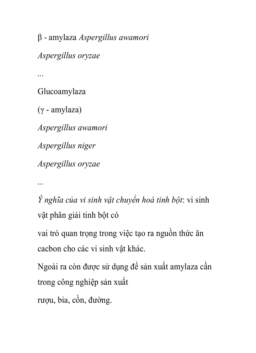 image for page Quá trình phân giải tinh bột