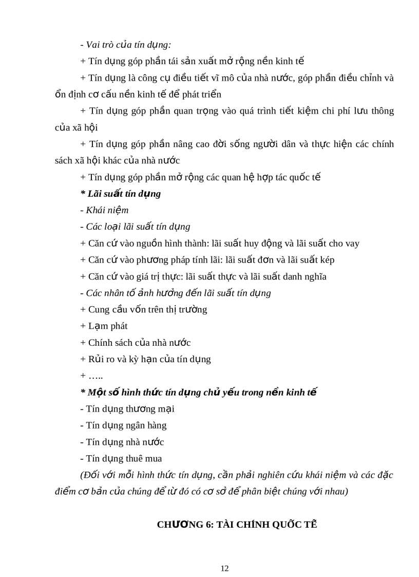 image for page Đề cương học phần nhập môn tài chính tiền tệ