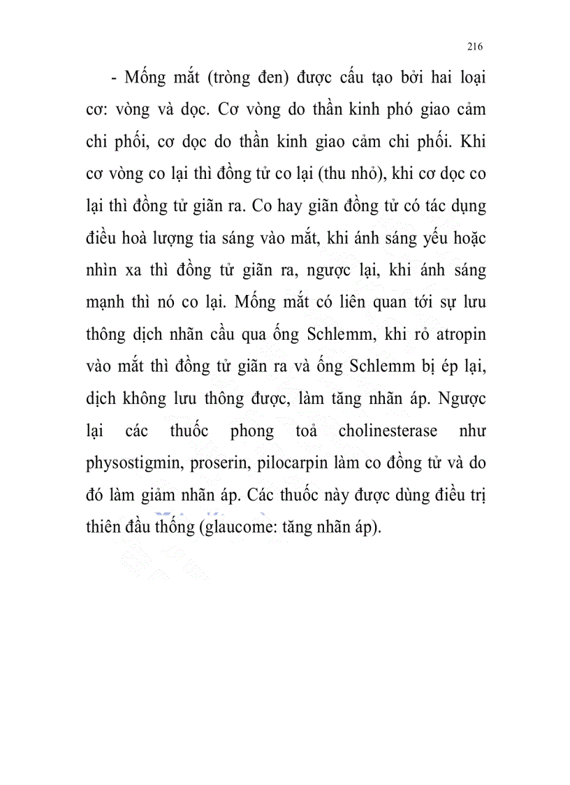 Sinh lý học các cơ quan cảm giác