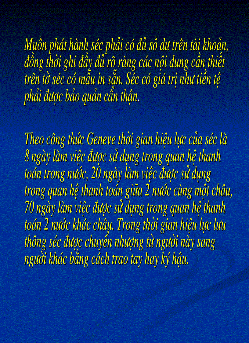 image for page Thanh toán bằng sec