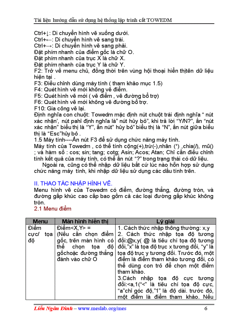 image for page Máy cắt dây HƯỚNG DẪN SỬ DỤNG HỆ THỐNG LẬP TRÌNH CẮT TOWEDM