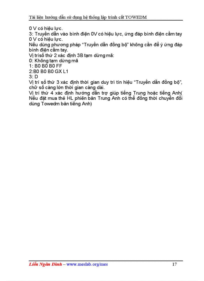 image for page Máy cắt dây HƯỚNG DẪN SỬ DỤNG HỆ THỐNG LẬP TRÌNH CẮT TOWEDM