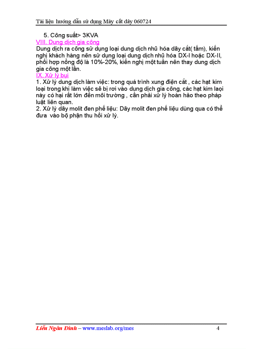 image for page Máy cắt dây Hướng dẫn an toàn