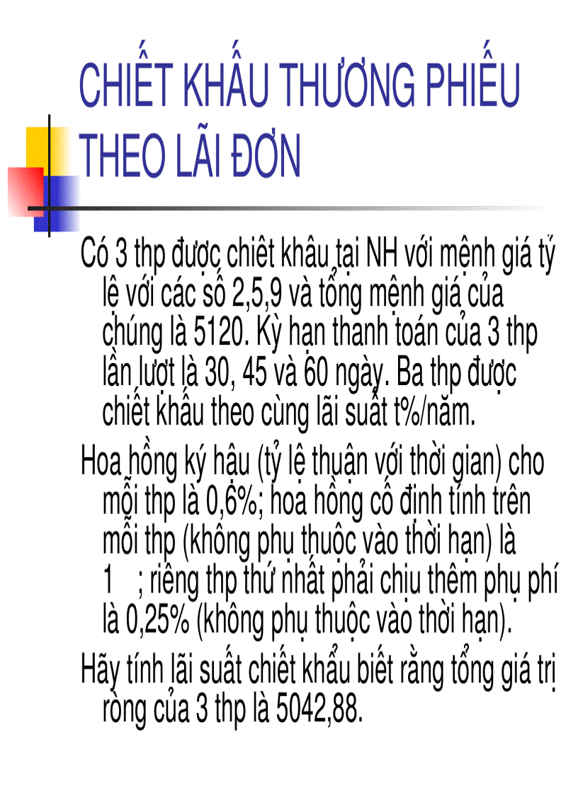 image for page Bài tập Toán tài chính 1