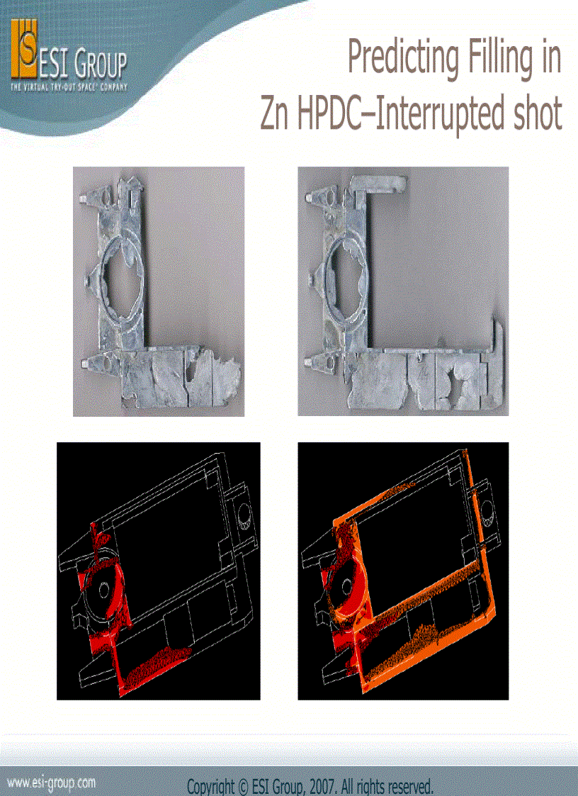 image for page ProCast Typical Defects Predictions Validations