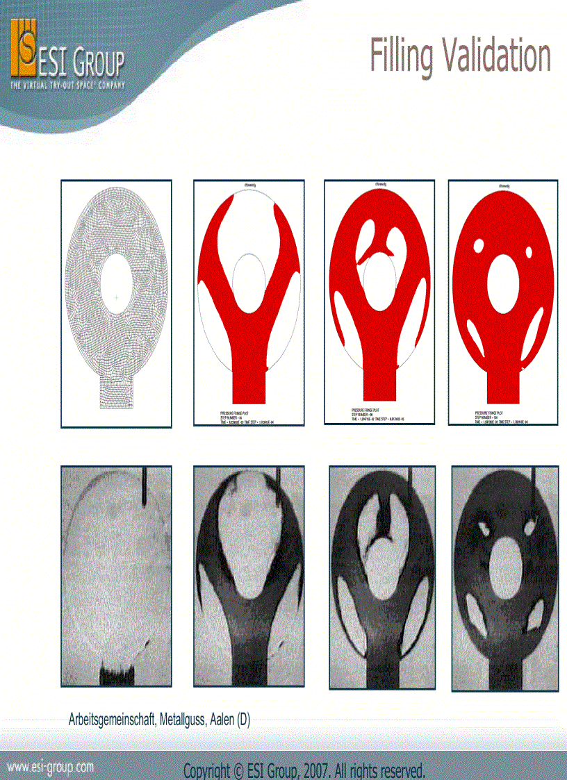image for page ProCast Typical Defects Predictions Validations