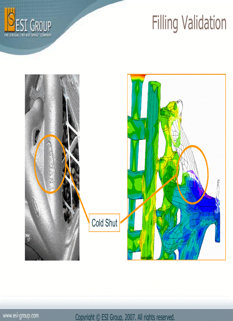 image for page ProCast Typical Defects Predictions Validations