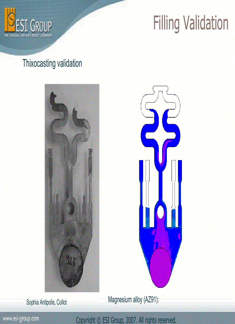 image for page ProCast Typical Defects Predictions Validations