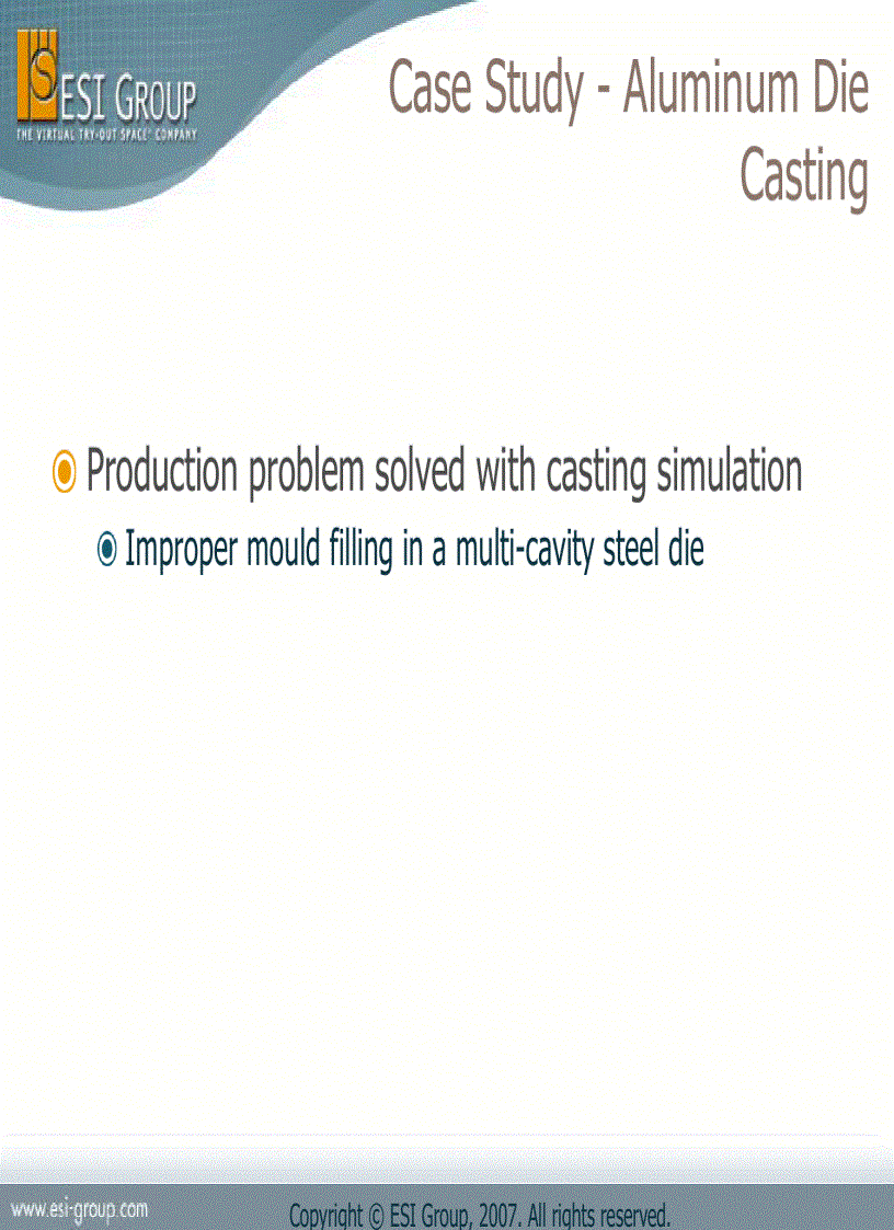 image for page ProCast Case Study 3 Al HPDC