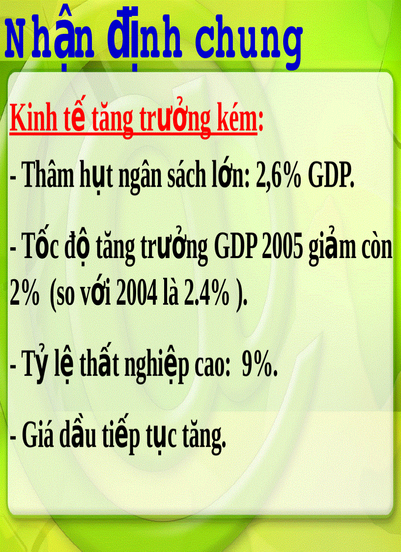 image for page Các mối nguy hiểm ảnh hưởng đến tăng trưởng kinh tế thế giới