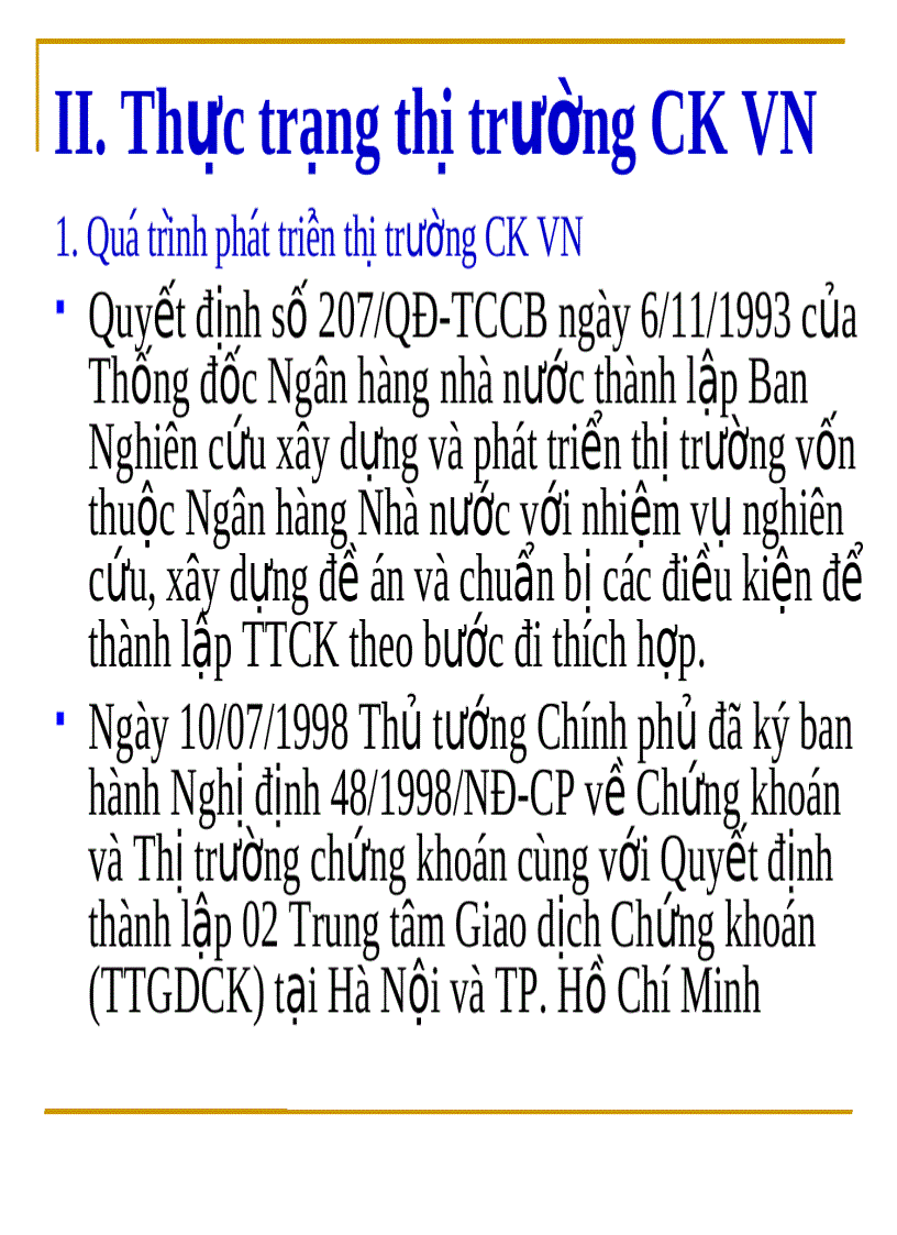 image for page Đánh giá thực trạng thị trường chứng khoán Việt Nam