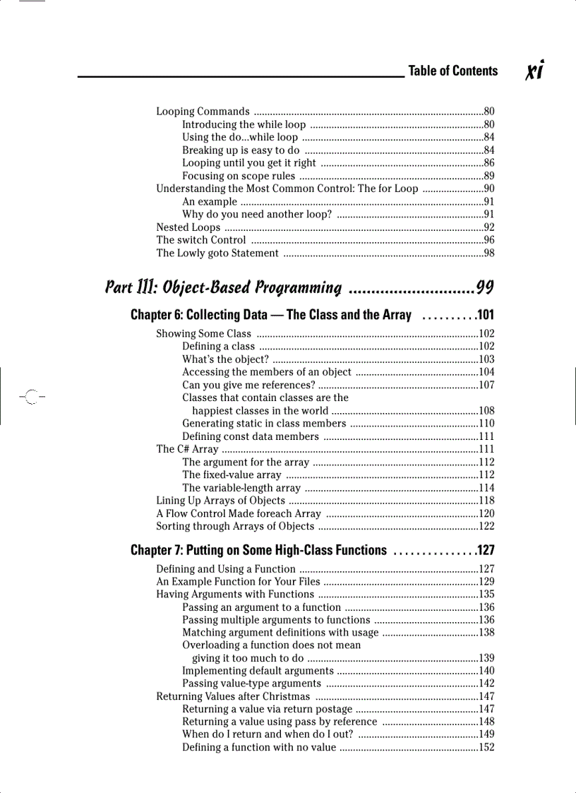 image for page C Sharp 2005 For Dummies