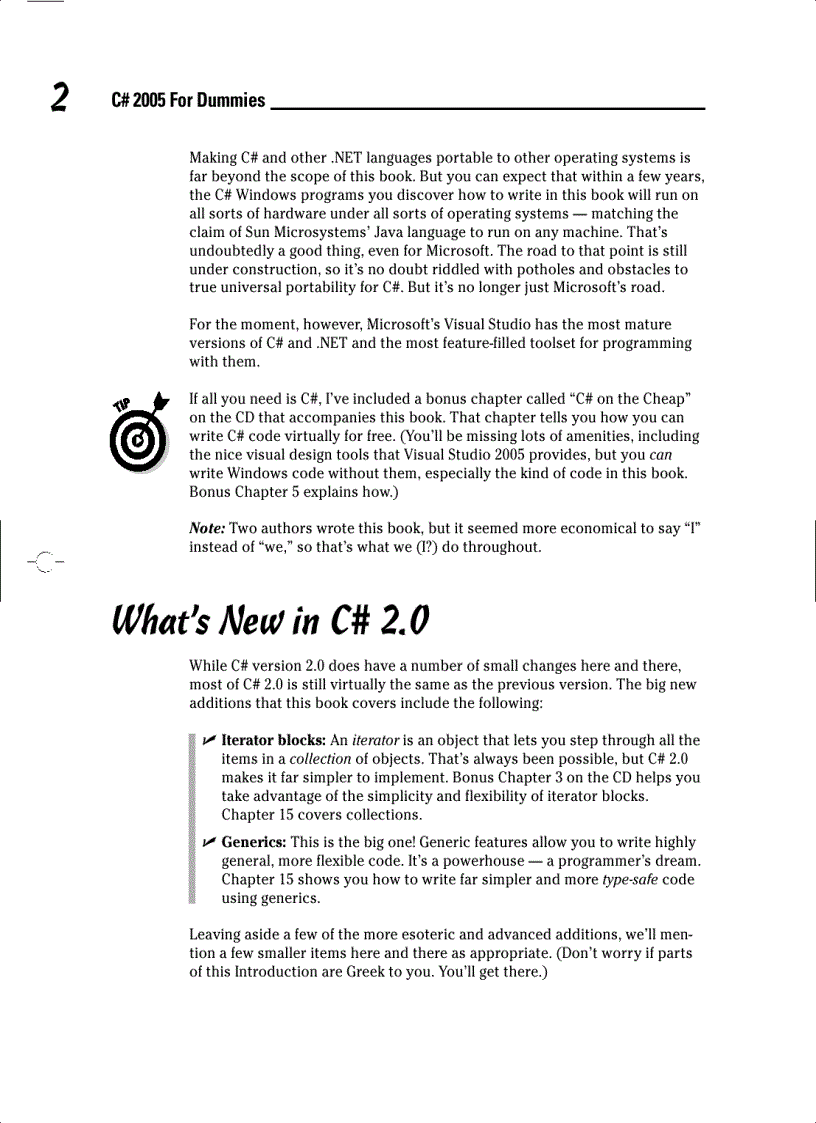 image for page C Sharp 2005 For Dummies