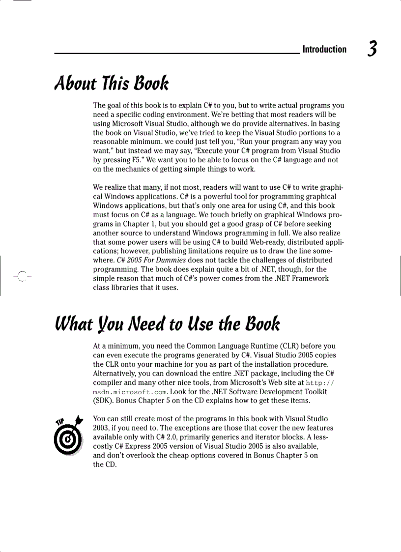 image for page C Sharp 2005 For Dummies