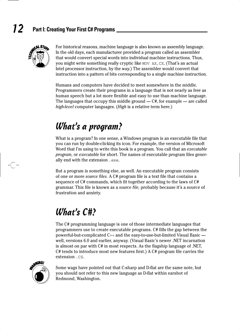 image for page C Sharp 2005 For Dummies