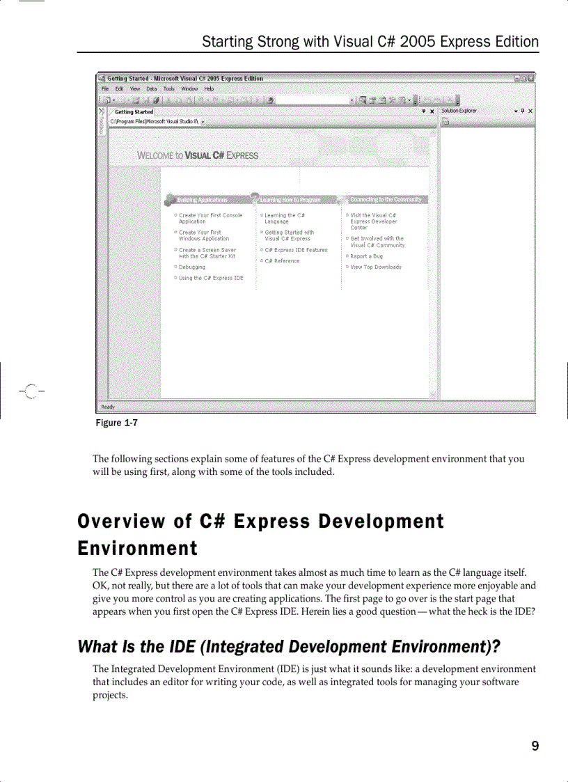 image for page Visual C Sharp 2005 Express Edition Starter Kit