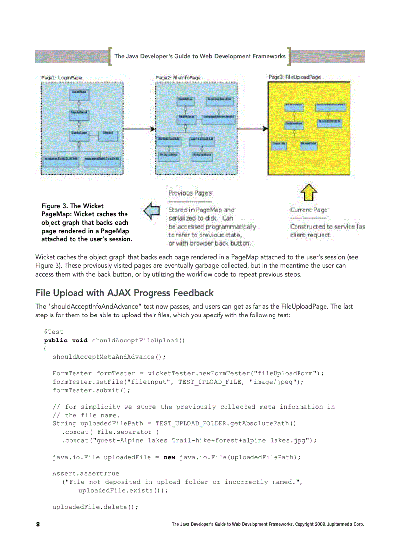 image for page The Java Developer s Guide to Web Development Frameworks