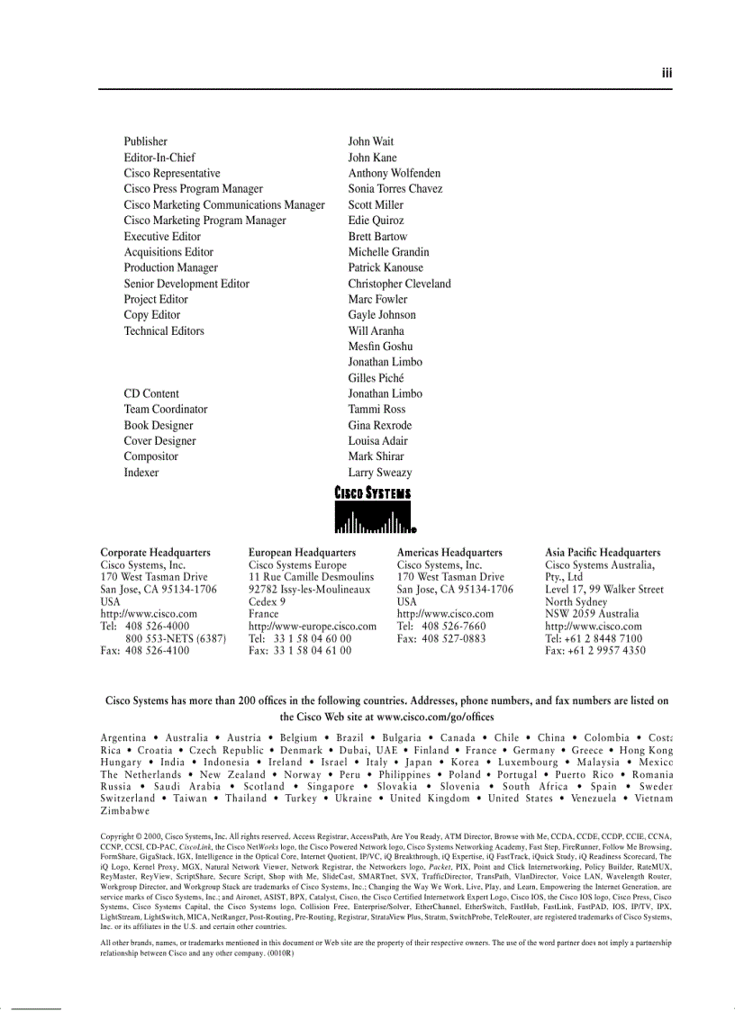 image for page CCSP Self Study CCSP Cisco Secure PIX Firewall Advanced Exam Certification Guide