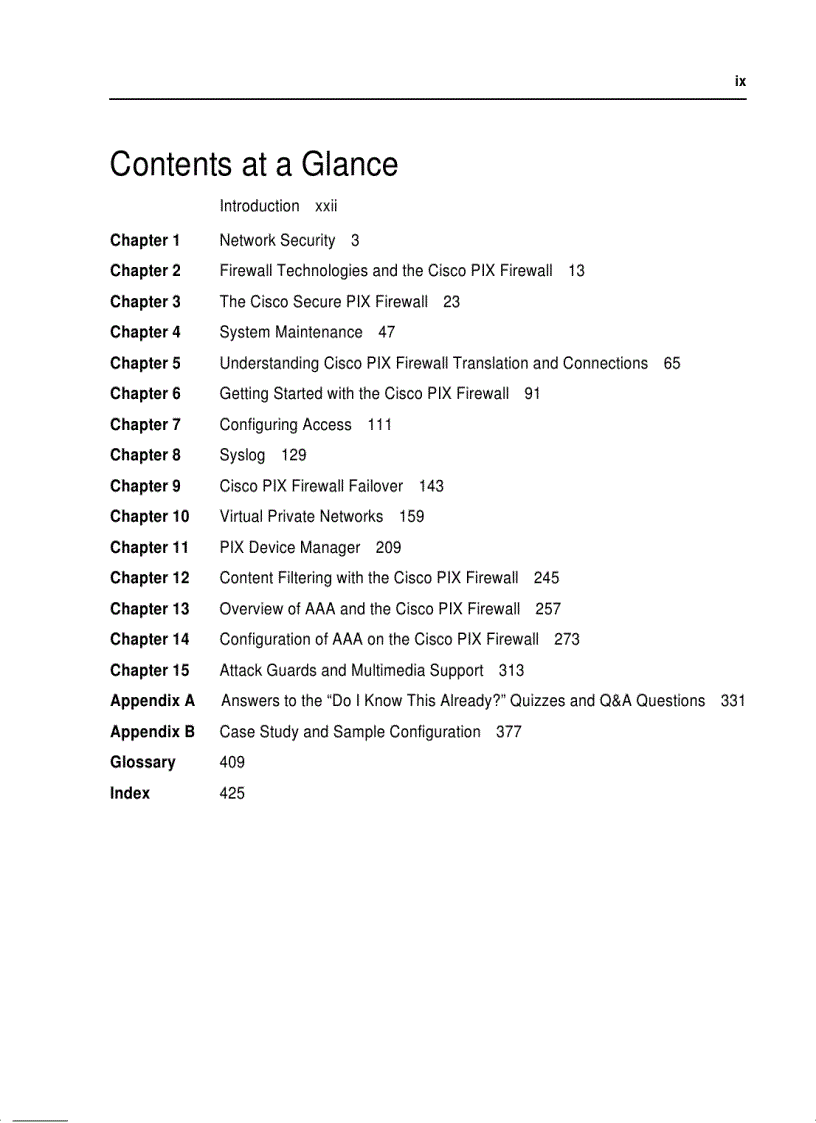 image for page CCSP Self Study CCSP Cisco Secure PIX Firewall Advanced Exam Certification Guide