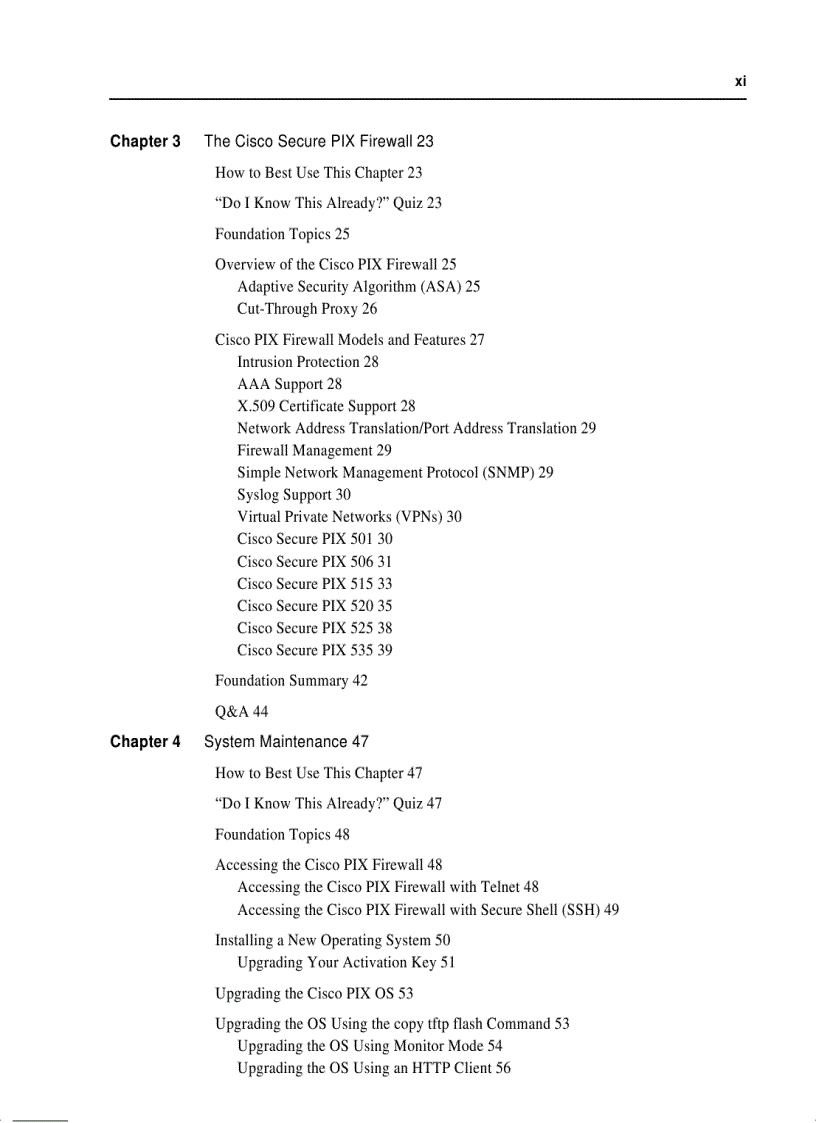 image for page CCSP Self Study CCSP Cisco Secure PIX Firewall Advanced Exam Certification Guide